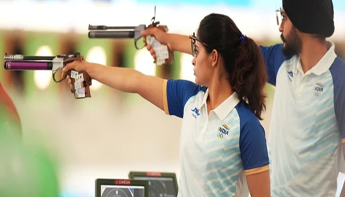 Manu Bhaker ने रचला इतिहास! एकाच ऑलिम्पिकमध्ये 2 पदकं जिंकणारी पहिली भारतीय