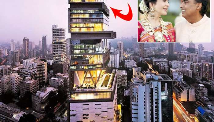 Antilia च्या 26 व्या मजल्यावर का राहतात मुकेश आणि नीता अंबानी?