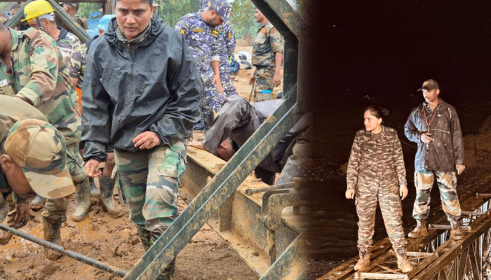 नाव सीता शेळके, काम... अक्राळविक्राळ आपत्तीनंतर 'ती' ठरली देवदूत; वायनाडमध्ये महाराष्ट्राच्या लेकीला सलाम