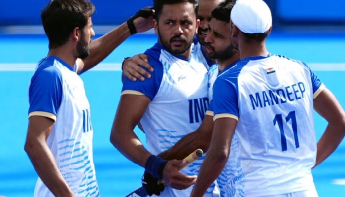 Indian Hockey Team : ऑलिम्पिकमध्ये हॉकी संघाची सेमीफायनलमध्ये एन्ट्री, शुटआऊटमध्ये 4-2 ने विजय