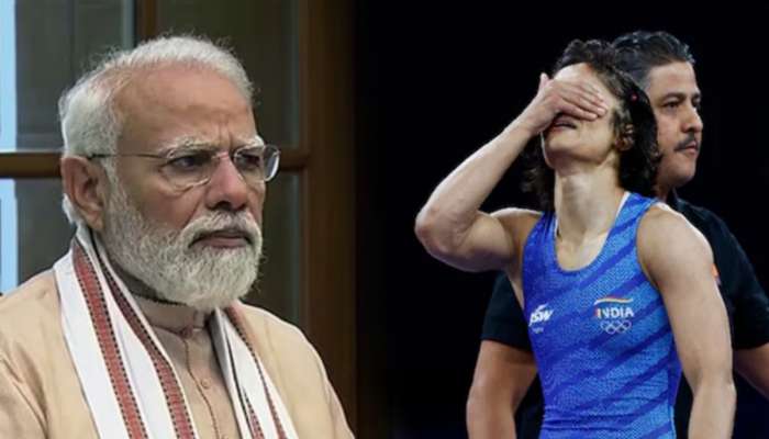 &#039;शब्दात मांडता आलं असतं तर...&#039;, विनेश फोगाट Olympics मधून अपात्र ठरल्यानंतर PM मोदी भावुक