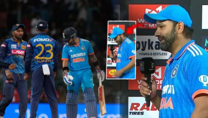 Video: रोहित कुत्सित हसून जर्सीकडे पाहत म्हणाला, 'हा जोकच आहे, मी कॅप्टन असेपर्यंत...'