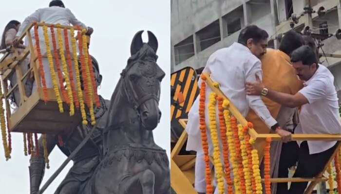 शिवनेरीच्या पायथ्याशी अपघात; अमोल कोल्हे, जयंत पाटील थोडक्यात बचावले.. नेमकं काय घडलं?