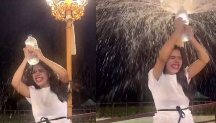 काय आहे &#039;Bottle Shower&#039;चा ट्रेंड, व्हिडीओ होतोय प्रचंड व्हायरल