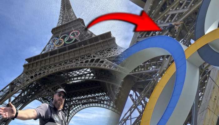 Closing Ceremony पूर्वी गोंधळ! Eiffel Tower च्या Olympics चिन्हावर असं काही दिसलं की लागली आणीबाणी