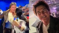 Olympic मध्ये Tom Cruise ला महिलेनं बळजबरी केलं Kiss, 'हेच पुरुषानं केलं असतं तर..?'