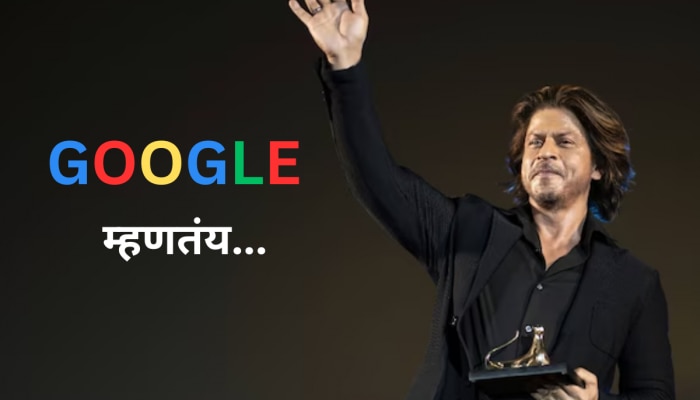 माझं नाव Google करा... असं म्हणणाऱ्या शाहरुख खानला गुगलनं दिलं भन्नाट उत्तर 