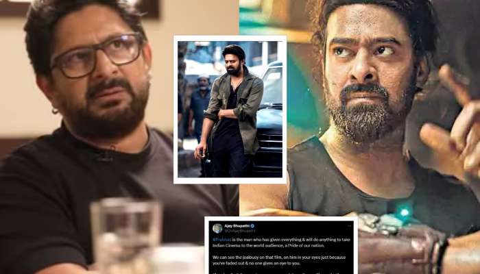 प्रभासला 'जोकर' म्हणणाऱ्या अर्शद वारसीवर दिग्दर्शक संतापला, म्हणाला 'तुझ्या डोळ्यातील मत्सर...'