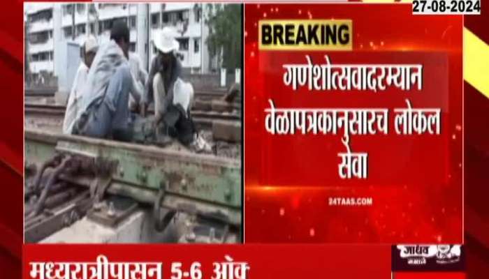 Mumbai  Western Railways 35 Days Mega Block Local Train To Be Affected