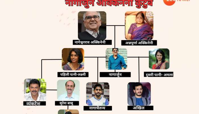 Nagarjuna Family Tree : दाक्षिणात्य चित्रपटातील सर्वात मोठ्या कुटुंबांपैकी एक, नागार्जुनाच्या फॅमिलीत कोण काय करतं?