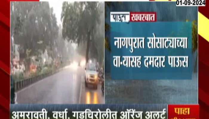 IMD Issue Red Alert For Vidarbha Of Heavy To Heavy Rainfall