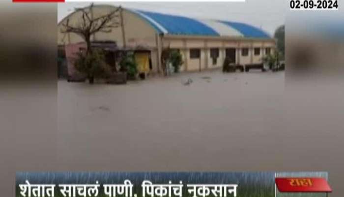 Jalna People Evacuated From Flood Situation Of Cloud Burst Type Of Rainfall 