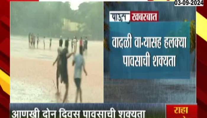 IMD Yellow Alert To Vidarbha Marathawada For Heavy Rainfall