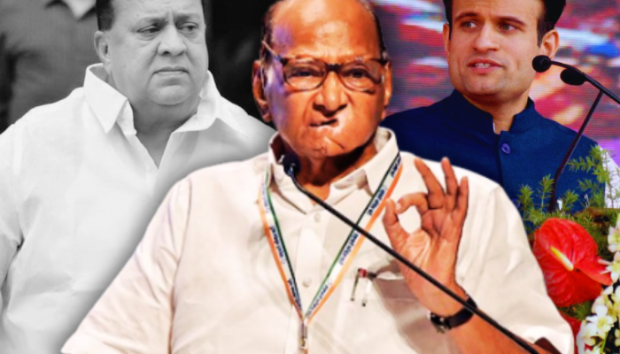 मुश्रीफांना जागा दाखवा, कागलमध्ये शरद पवारांची गर्जना; म्हणाले 'समरजीतला मंत्री करणार' 