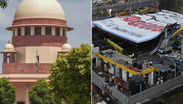 Ghatkopar Hoarding Accident : सर्वोच्च न्यायालयाच्या आदेशानंतर &#039;म.रे&#039; ला खडबडून जाग, मोठ्या होर्डिंगबाबत घेतला निर्णय