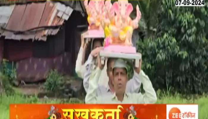 Watch the special traditional ceremony of Ganesha's arrival in Konkan