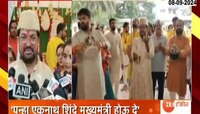 'पुन्हा एकनाथ शिंदे मुख्यमंत्री होऊ दे,' खोतकरांचं साकडं