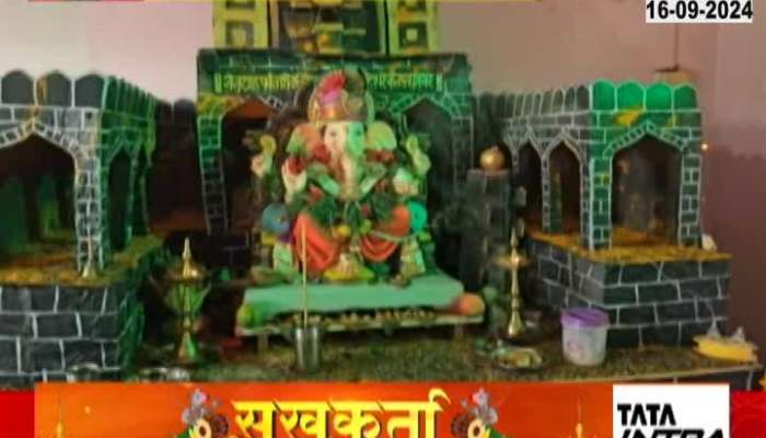 Special decoration of Jejuri Gad in Junnar for Bappa