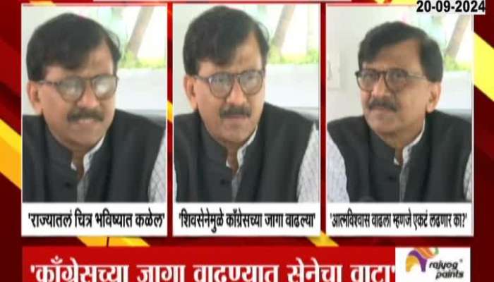 MP Sanjay Raut attacks Congress, say's Thackeray group helped Congress in increasing seats