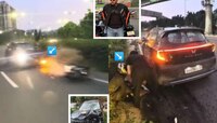 वाऱ्याच्या वेगाने पळवत होता Bike, समोरुन चुकीच्या दिशेने आली कार अन् एका सेकंदात...;