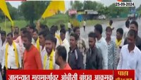 धुळे सोलापूर महामार्गावर ओबीसी समाजाचा रास्तारोको
