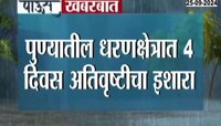 Pune| पुण्यातील धरणक्षेत्रात 4 दिवस अतिवृष्टीचा इशारा