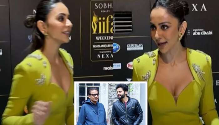 'तुमच्या सासऱ्यांनी...', प्रश्न ऐकताच रकुल प्रीत सिंग IIFA मधून निघून गेली; एका वाक्यात दिलं उत्तर
