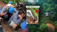Video: नाशिकमध्ये पर्यटकांवर मधमाशांचा हल्ला! धबधब्याजवळ ड्रोन उडवल्याने मोहोळ उठलं