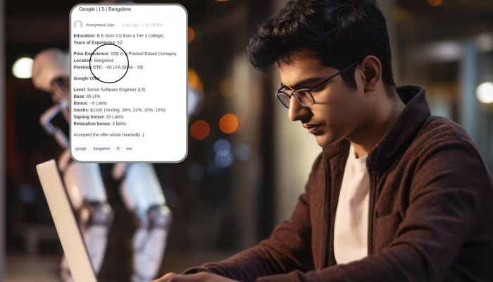 गुगलकडून 65 लाख पॅकेजची ऑफर, इंजिनीअरने शेअर केली पोस्ट पण लोक झाली नाराज, का? जाणून घ्या!