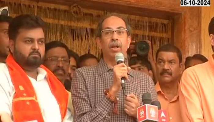 Uddhav Thackeray Uncut On Deepesh Mahatre Joins Shivsena UBT