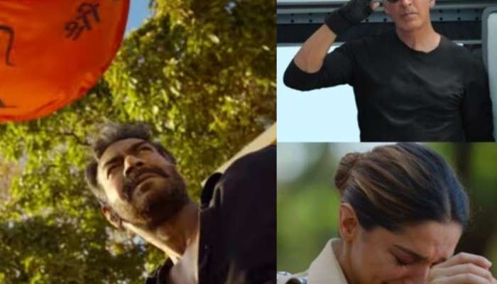 Singham Again Trailer : बाजीराव सिंघम पुन्हा येतोय, पण सर्वांचं लक्ष लेडी सिंघम दीपिकावरच!