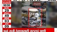 Sambhajinagar| फळं ताजी ठेवण्यासाठी गटाराचं पाणी, संभाजीनगरमधील किळसवाणा प्रकार