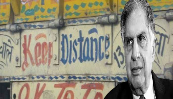 ट्रकच्या मागे 'ओके टाटा' का लिहिलं असतं, काय आहे याचा अर्थ? रतन टाटांशी आहे संबंध