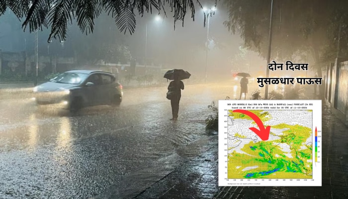 Weather Update : दसऱ्यावर पावसाचं सावट, पुढल्या 2 ते 4 दिवसांत जोरदार पावसाचा अंदाज 