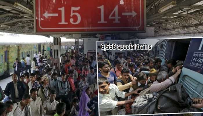 मोठी बातमी! एक-दोन नाही तब्बल 6556 Extra Trains सोडणार; मुंबई, पुण्यातूनही...