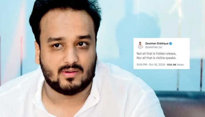 बाबा सिद्दीकींच्या हत्येनंतर झिशान सिद्दीकींची क्रिप्टिक पोस्ट, 'जे दिसत नाही...'