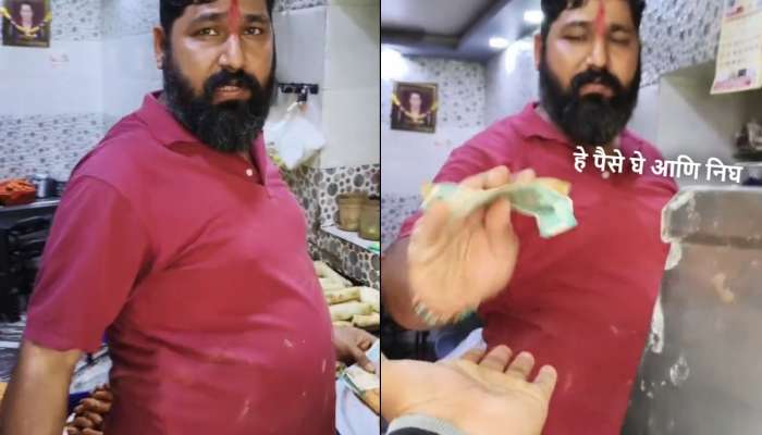 'तुमच्यासारखे छपरी....,' हॉटेल मालकाने फूड व्लॉगरला हाकलवून लावलं; VIDEO तुफान व्हायरल