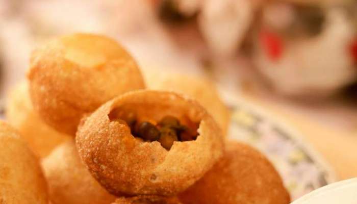 Who made the first panipuri in India 