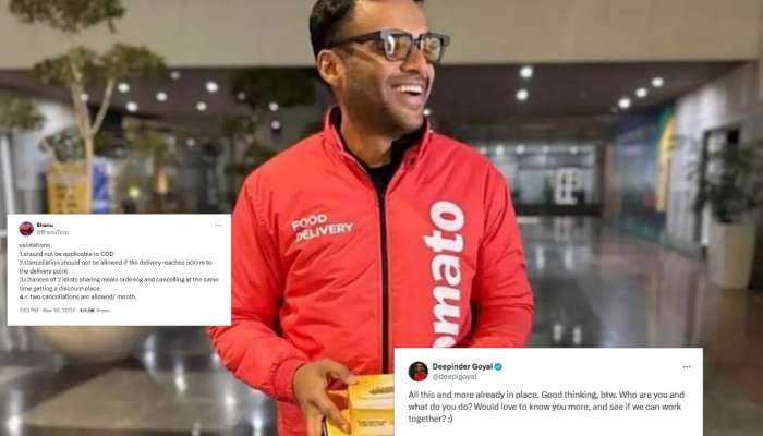 &#039;चल आपण एकत्र काम करुयात,&#039;  Zomato च्या CEO ने थेट सोशल मीडियावरुन तरुणाला दिली ऑफर, तो म्हणाला &#039;तुम्ही जरा...&#039;