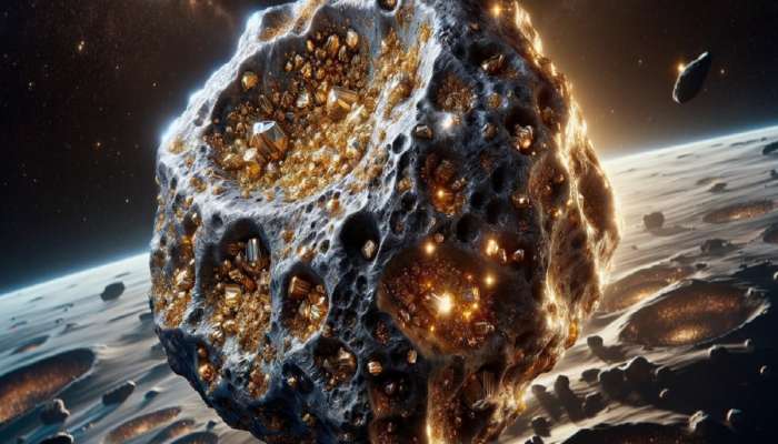 Gold Planet : 'या' ग्रहावरचं सर्व सोनं पृथ्वीवर आणलं तर  प्रत्येकच्या वाट्याला 10 हजार कोटी येतील; 2026 ला NASA चे यान पोहचणार