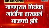 नागपूरमध्ये प्रियंका गांधींच्या रोड शोमध्ये राडा 