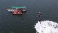 महाराष्ट्रातील एकमेव ठिकाण जिथं अनुभवता येतो Fly Boarding चा थरार! 