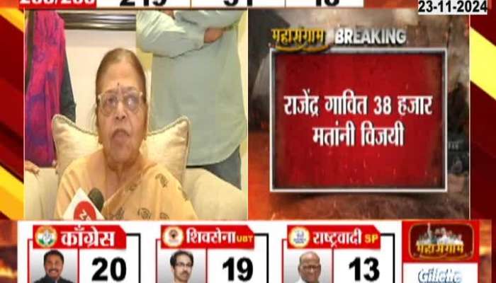 Devendra Fadanvis Mother Reacts On BJP Wins Maharashtra Assembly Election