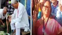 Assembly Election: ज्या रस्त्याने निघत होती पत्नीची विजयी रॅली तिथेच नवरा विकत होता 