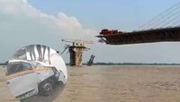 गुगल मॅपने दाखवला चुकीचा रस्ता, चालकाने अर्धवट बांधकाम झालेल्या पुलावरुन कार नेली अन