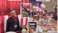 नॉन व्हेजसाठी पाहुण्यांचा राडा, चेंगराचेंगरी; व्हेज काऊंटरवर मात्र माशीही फिरकेना; ल