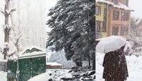 भुरभुरणारा पांढराशुभ्र बर्फ, रक्त गोठवणारी थंडी... Jammu Kashmir चा व्हिडीओ पाहाच