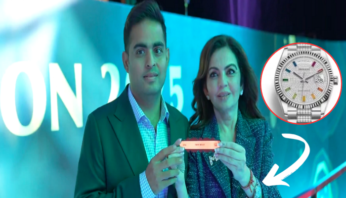 18 कॅरेट व्हाईट गोल्डचं घड्याळ आणि... नीता अंबानींनी IPL Auction 2025 लूकसाठी केला 'इतका' खर्च