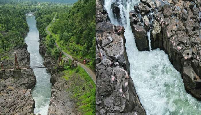 महाराष्ट्रातील चमत्कारिक वाळणकुंड, नदीच्या डोहात छुप कुंड, पर्यटकांना पाहताच खालून वर येतात माशांचे 7 थर