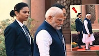 मोदींच्या मागे मागे चालणारी तरुणी चर्चेत; समर्थक-विरोधक भिडले! नेमकं प्रकरण काय?